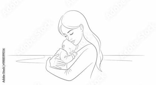 A beauty fashion sketch of a cartoon girl sitting with a book and computer personifying a modern lady