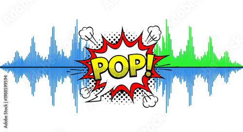 Abstract vector illustration of a Christmas tree set against a grunge urban city skyline silhouette with cartoon architecture and a musical banner design