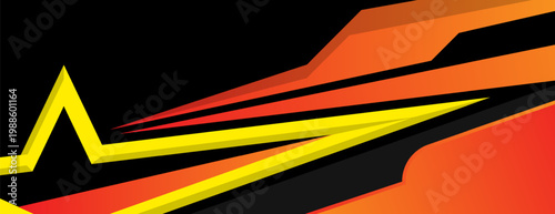 Company branding Car decal wrap design vector. Graphic abstract stripe racing background kit designs company car