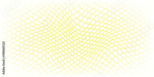 Mesh texture for fishing nets gold color gradient. Seamless pattern for sportswear or soccer goal, volleyball net, basketball hoop. abstract background vector.