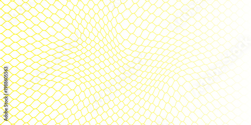 Mesh texture for fishing nets gold color gradient. Seamless pattern for sportswear or soccer goal, volleyball net, basketball hoop. abstract background vector.