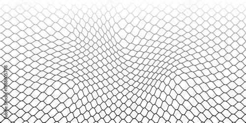 Mesh texture for fishing nets gold color gradient. Seamless pattern for sportswear or soccer goal, volleyball net, basketball hoop. Eps10.