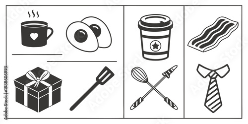 Father's day breakfast gifts celebrating dad with food presents