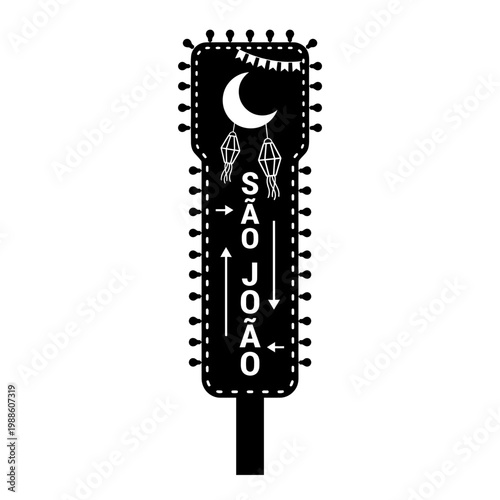 Sao Joao rural barn scene with musicians and bonfire