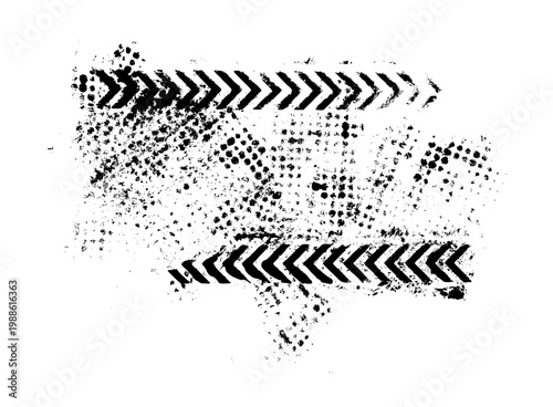 Abstract Grunge Halftone Warning Stripes Texture Vertical Background Overlay Vector