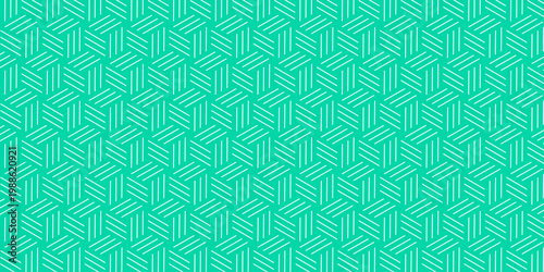 Seamless wave pattern geometric fabric vintage textile Illustration. Minimal line Pattern fence and barrier square lines mesh wallpaper design.