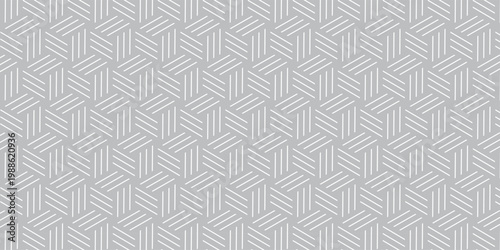 Seamless wave pattern geometric fabric vintage textile Illustration. Minimal line Pattern fence and barrier square lines mesh wallpaper design.