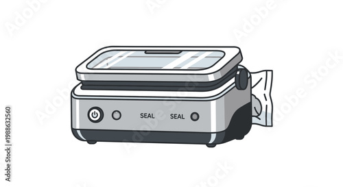 Vacuum Sealer Machine for Food Preservation and Kitchen Storage