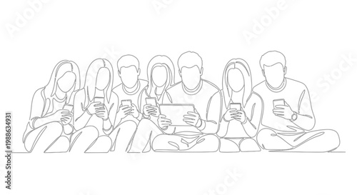 A diverse group of business people and a family of four join in a circle to represent a community concept of teamwork, love, and togetherness through this symbolic illustration