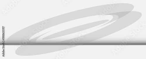 white gradient studio room background for art work of product display. vector