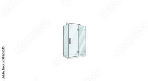 Modern frameless glass shower enclosure with sliding door and metal handles last 2026.