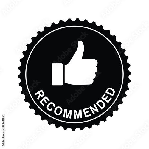 This high quality thumb up icon vector is a social media communication symbol and business success button design featuring a hand finger gesture for a good vote of choice