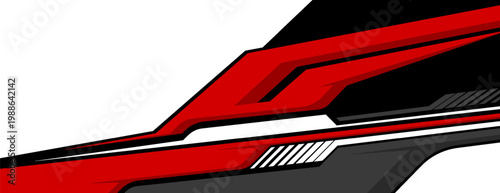 vector car livery graphic with exclusive color. abstract background design for vehicle vinyl wrap.