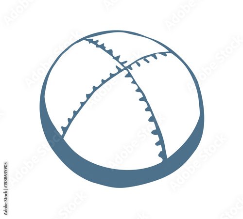 Vector drawing. Jewish clothing yarmulke