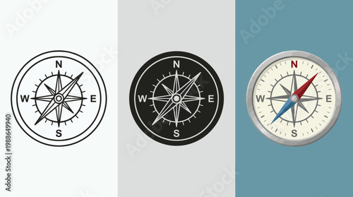 Compass Navigation Symbols