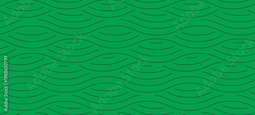 farm green banner, organic abstract background with fields. wavy green lines, natural organic products. ecology background. striped farmer green Pattern