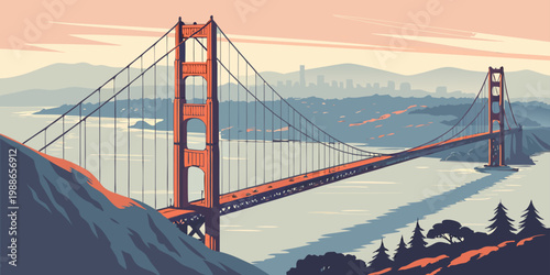 USA, US, U.S, United States - San Francisco aerial sunrise cinematic
