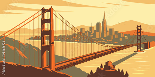 USA San Francisco Aerial Sunrise Cinematic – Golden Fog, Skyline Glow & Bay Area Views | Drone Cityscape, Iconic Bridge & Cinematic Morning Travel Experience