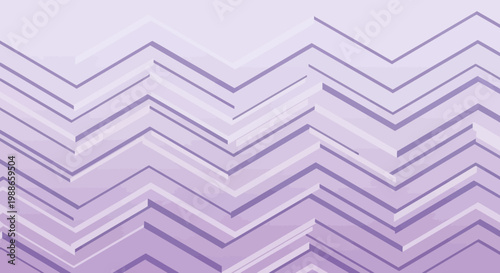 Abstract Chevron Pattern in Purple Hues.