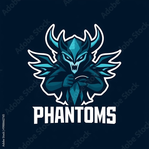 Modern Esports Logo Phantoms
