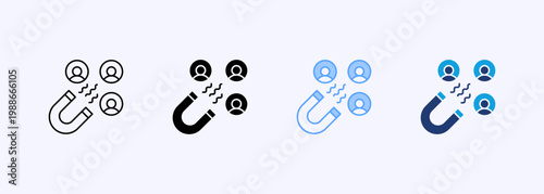 Lead Generation Icon Set Multistyle Various Collection Element For Design