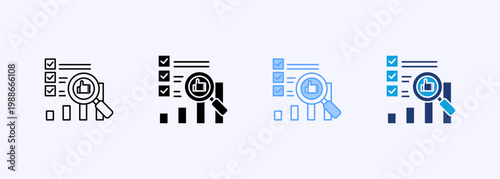 Accountability Icon Set Multistyle Various Collection Element For Design