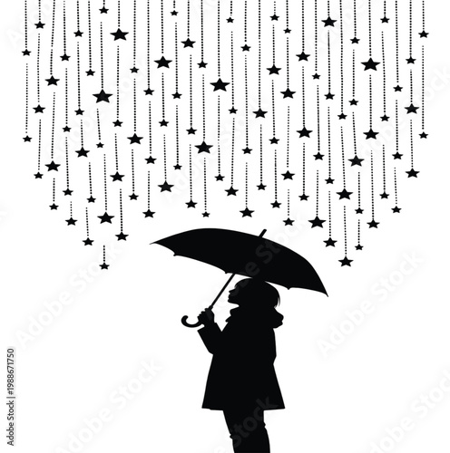 girl with umbrella