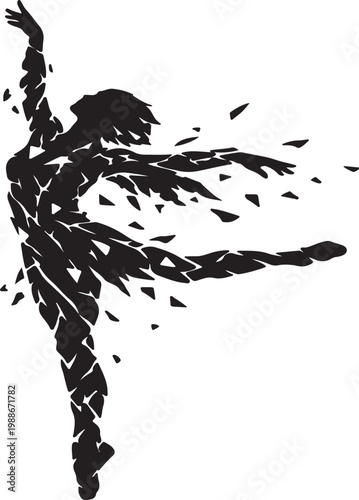 silhouette of eagle