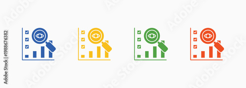 Transparency Icon Set Color Multiple Style Collection Element For Design