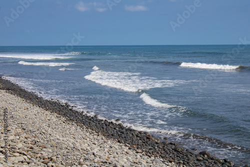 Waves on the beach