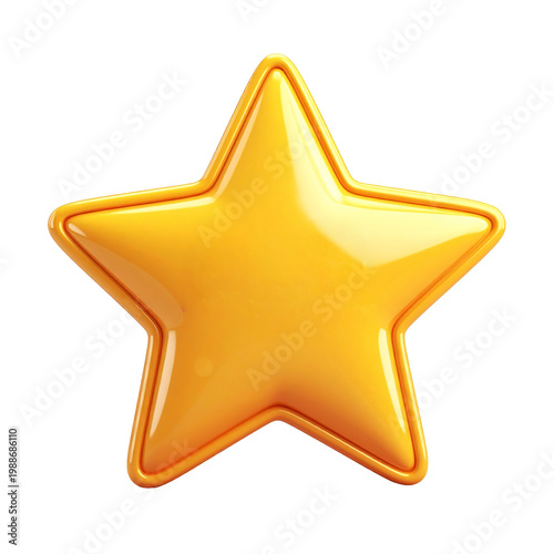 Etoile, objet en 3 d