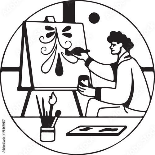 young couple cooking together