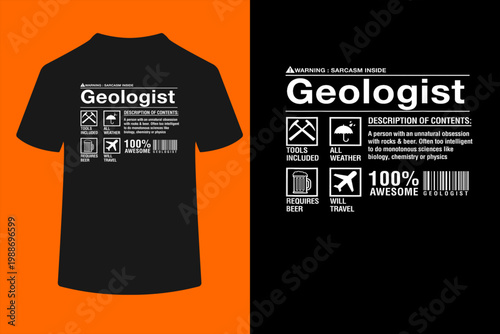 Geologist Composition, Funny t-Shirt for Geology Student T-Shirt

