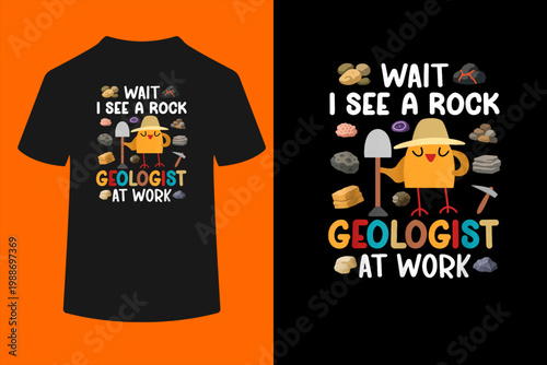 Future Geologist Funny Kids Geologist Boy T-Shirt
