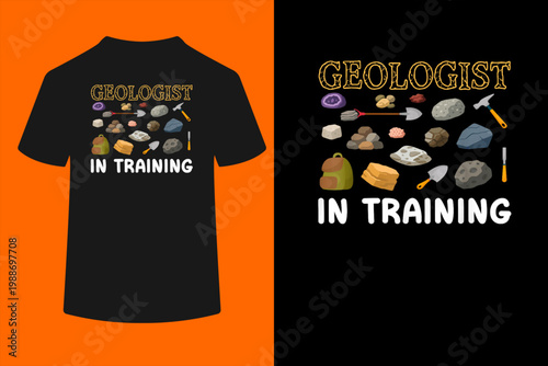 Future Geologist in Training Kids Geologist Boy T-Shirt
