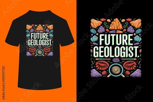 Future Geologist Graduation School Toddler Women Men T-Shirt
