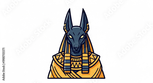 Anubis Egyptian God of Mummification and Afterlife 1.