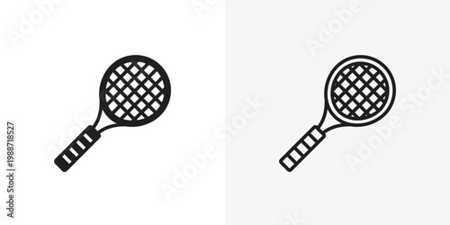Racquet vectors icons pack for apps and Ui Ux desigs
