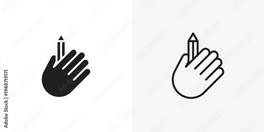 Obraz premium Self expression vectors icons pack for apps and Ui Ux desigs