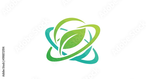 Abstract Environmental Concept Representing Growth, Sustainability, and Nature's Harmony Symbol