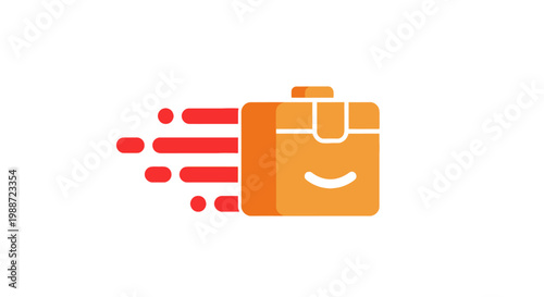 Graphic design element for fast delivery.