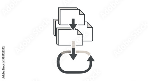 Synchronized data transfer and exchange process.