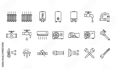 Climbing activity icons: climbing ladder crossing gap rappelling with rock climbing stick figure line art climbing rappelling activity challenge movement reaching precipice adventure