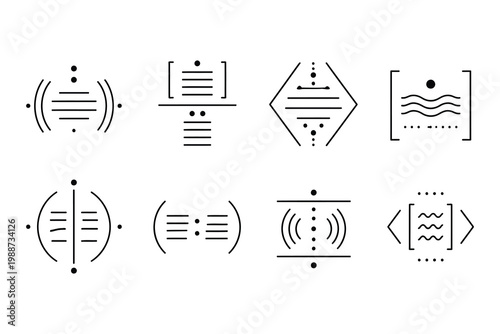 Feynman diagrams representing various particle interactions in quantum field theory