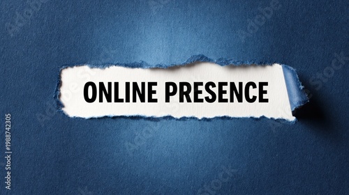 Online Presence Concept for Digital Marketing and Branding