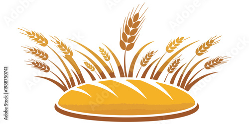 Environmental protection icon featuring a human hand silhouette holding a white leaf earth day protection