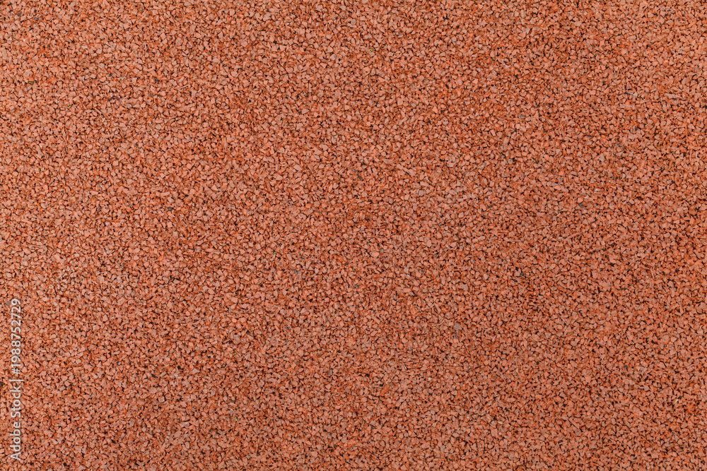 Fototapeta premium Rubber crumb coating. Top view as a background.