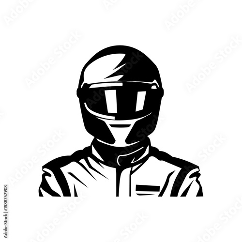 futuristic cyborg sports player with american football helmet and hockey style vector illustration