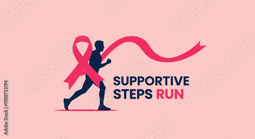 Supporting The Race: A Powerful Visual Depiction Of Endurance And Hope In Action