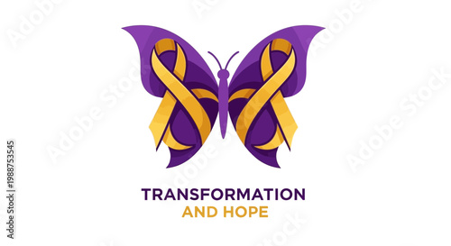Symbolic Butterfly Representation of Transformation With Supporting Hopeful Text